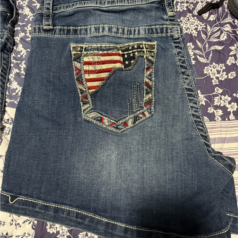 Vigoss Blue Denim Shorts